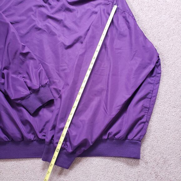 Vintage Polo Golf Ralph Lauren US Open 2000 2XL Mens Purple Windbreaker Jacket - Picture 6 of 7